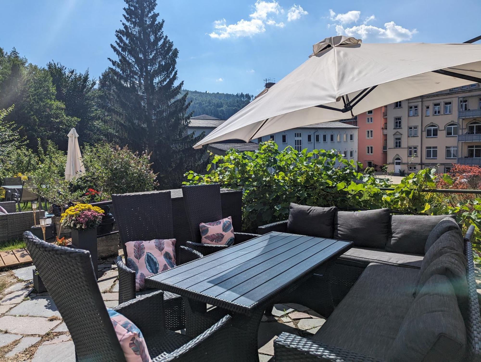 Hw4B - Urlaubsmagie - Zentral Mit Gemeinschaftsgarten, -Pool, -Sauna & Whirlpool Sebnitz Luaran gambar