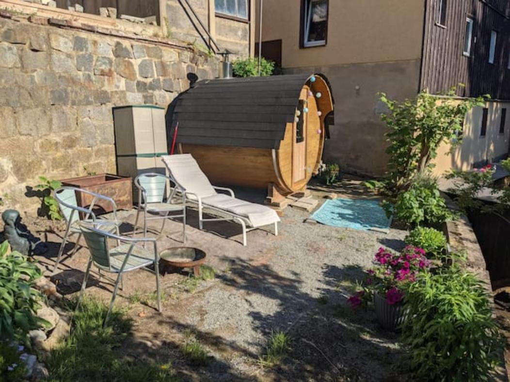 Hw4B - Urlaubsmagie - Zentral Mit Gemeinschaftsgarten, -Pool, -Sauna & Whirlpool Sebnitz Luaran gambar