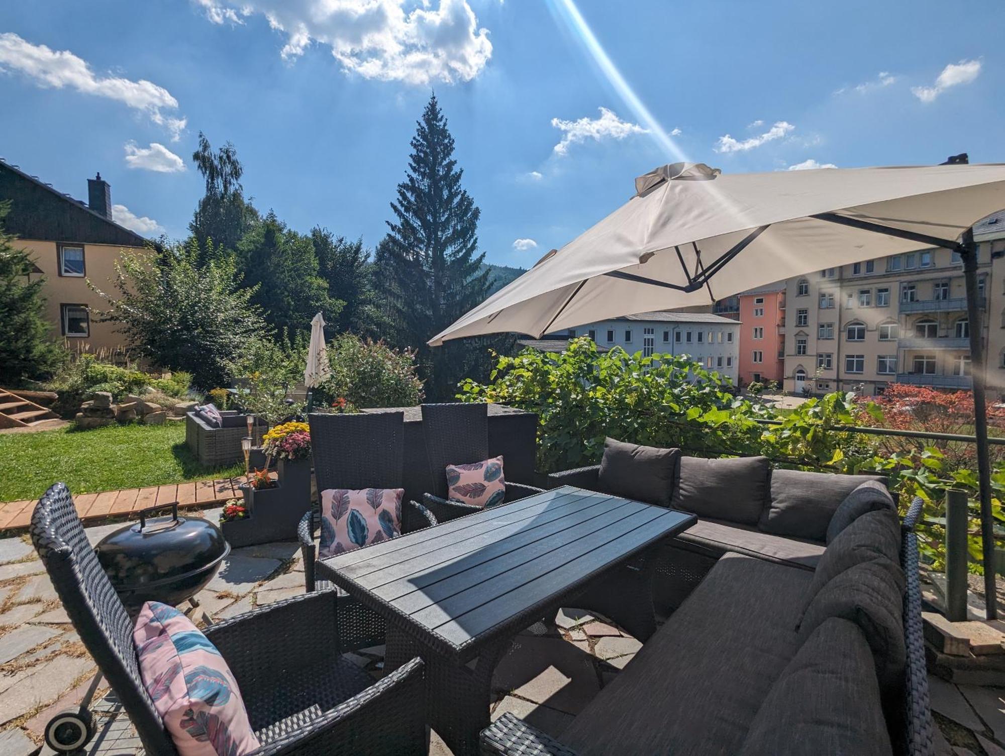 Hw4B - Urlaubsmagie - Zentral Mit Gemeinschaftsgarten, -Pool, -Sauna & Whirlpool Sebnitz Luaran gambar