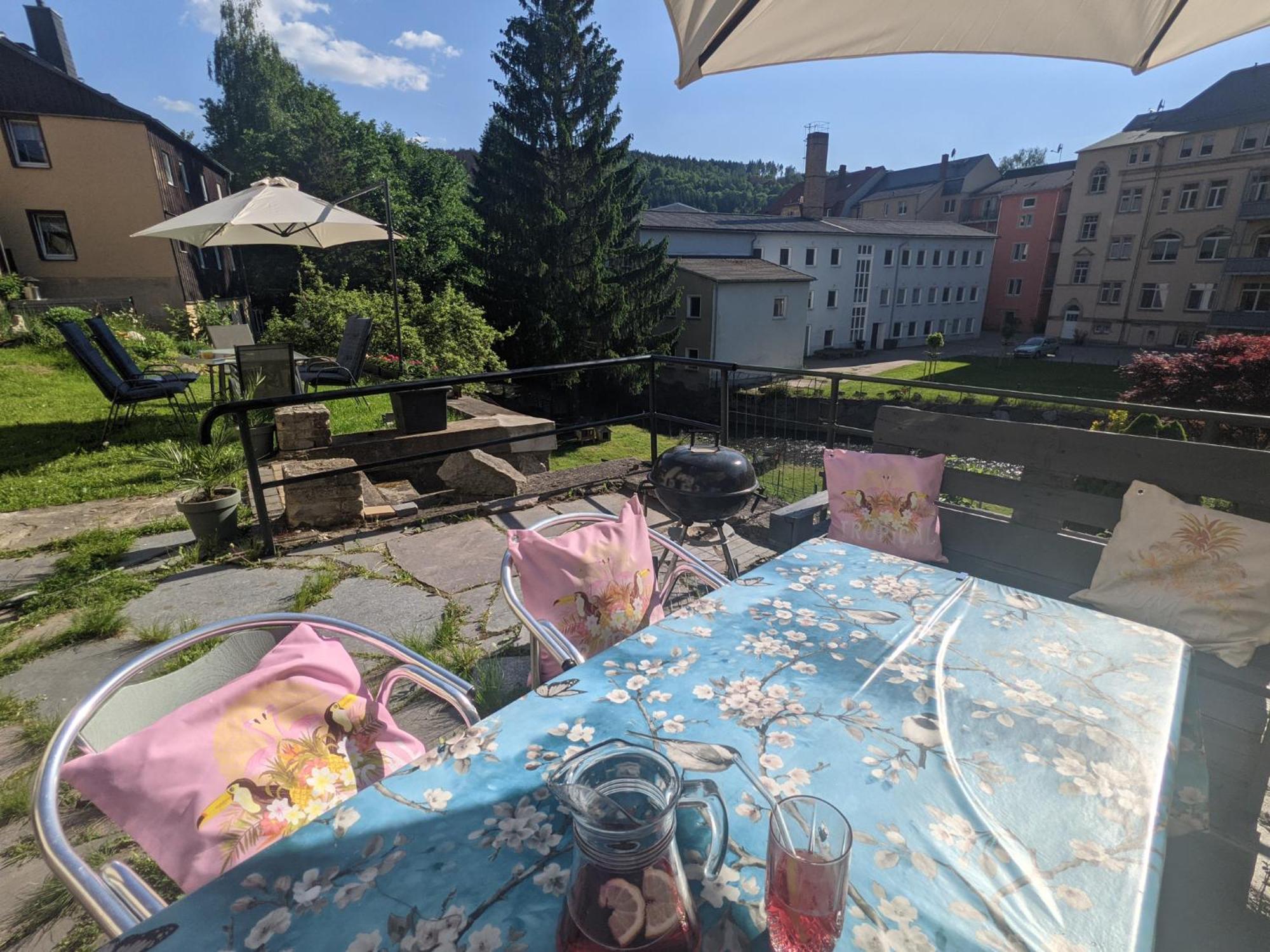 Hw4B - Urlaubsmagie - Zentral Mit Gemeinschaftsgarten, -Pool, -Sauna & Whirlpool Sebnitz Luaran gambar