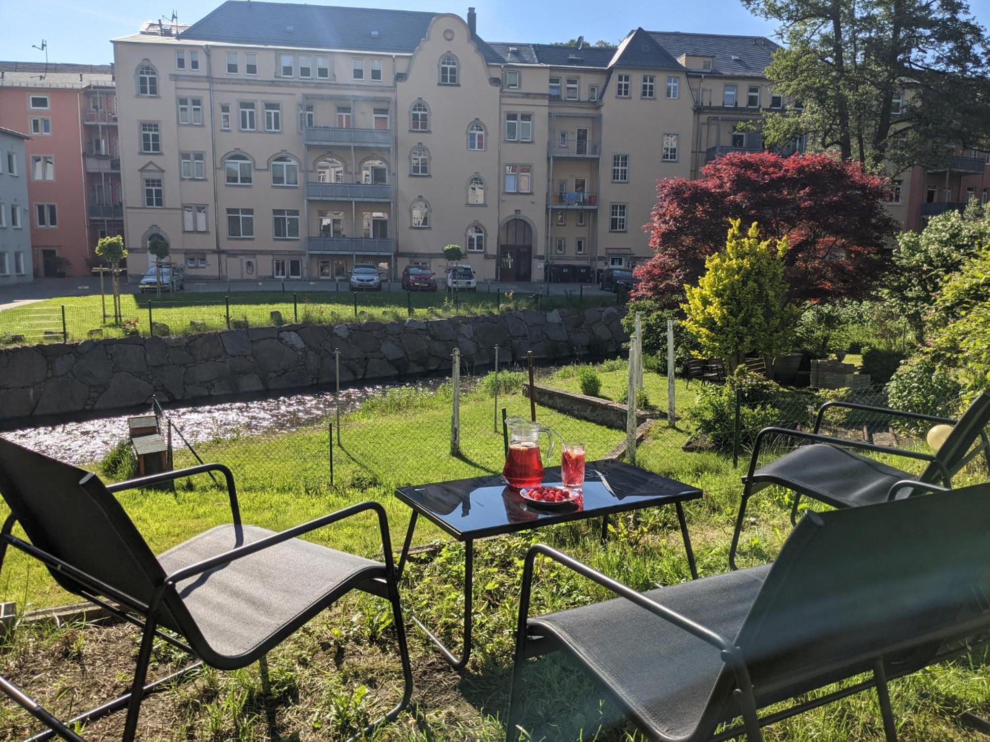 Hw4B - Urlaubsmagie - Zentral Mit Gemeinschaftsgarten, -Pool, -Sauna & Whirlpool Sebnitz Luaran gambar