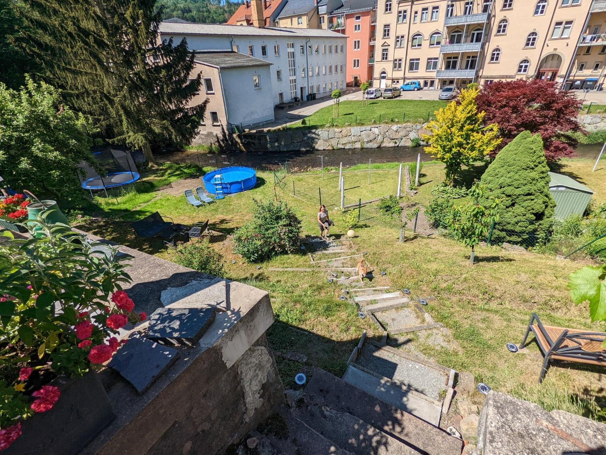 Hw4B - Urlaubsmagie - Zentral Mit Gemeinschaftsgarten, -Pool, -Sauna & Whirlpool Sebnitz Luaran gambar